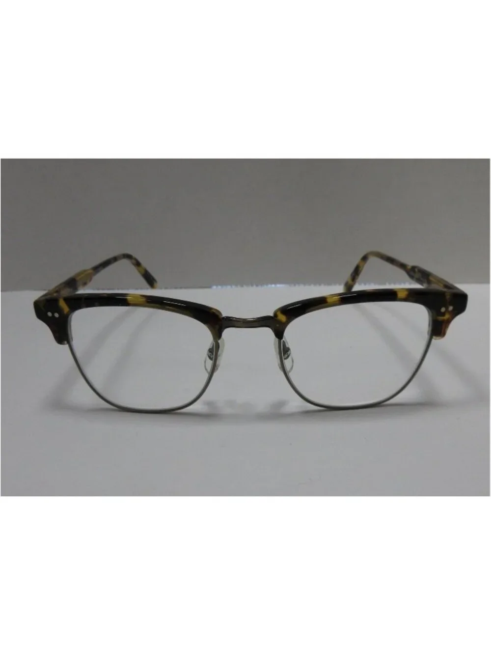 Garrett Leight Eyeglasses Silver Lincoln Optical DKT 48-21 NEW